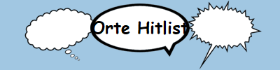 Orte Hitlist